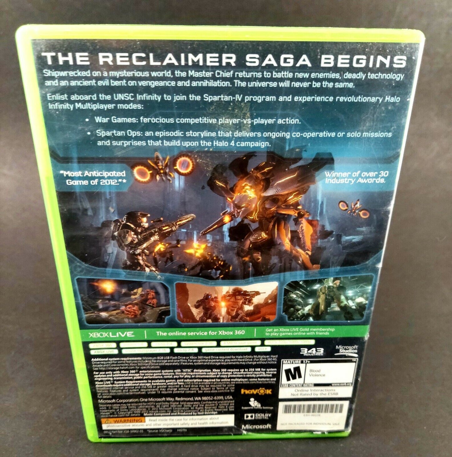 Halo 4 Disk 2 Only Xbox 360