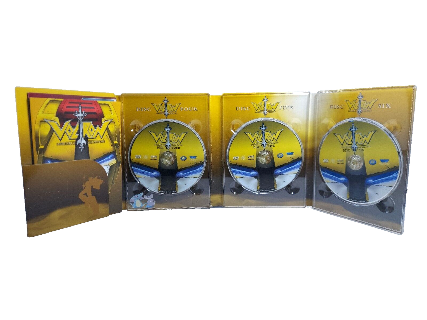 Voltron Defender Of The Universe Collection 2: Yellow Lion (3-DVD) Steel Case