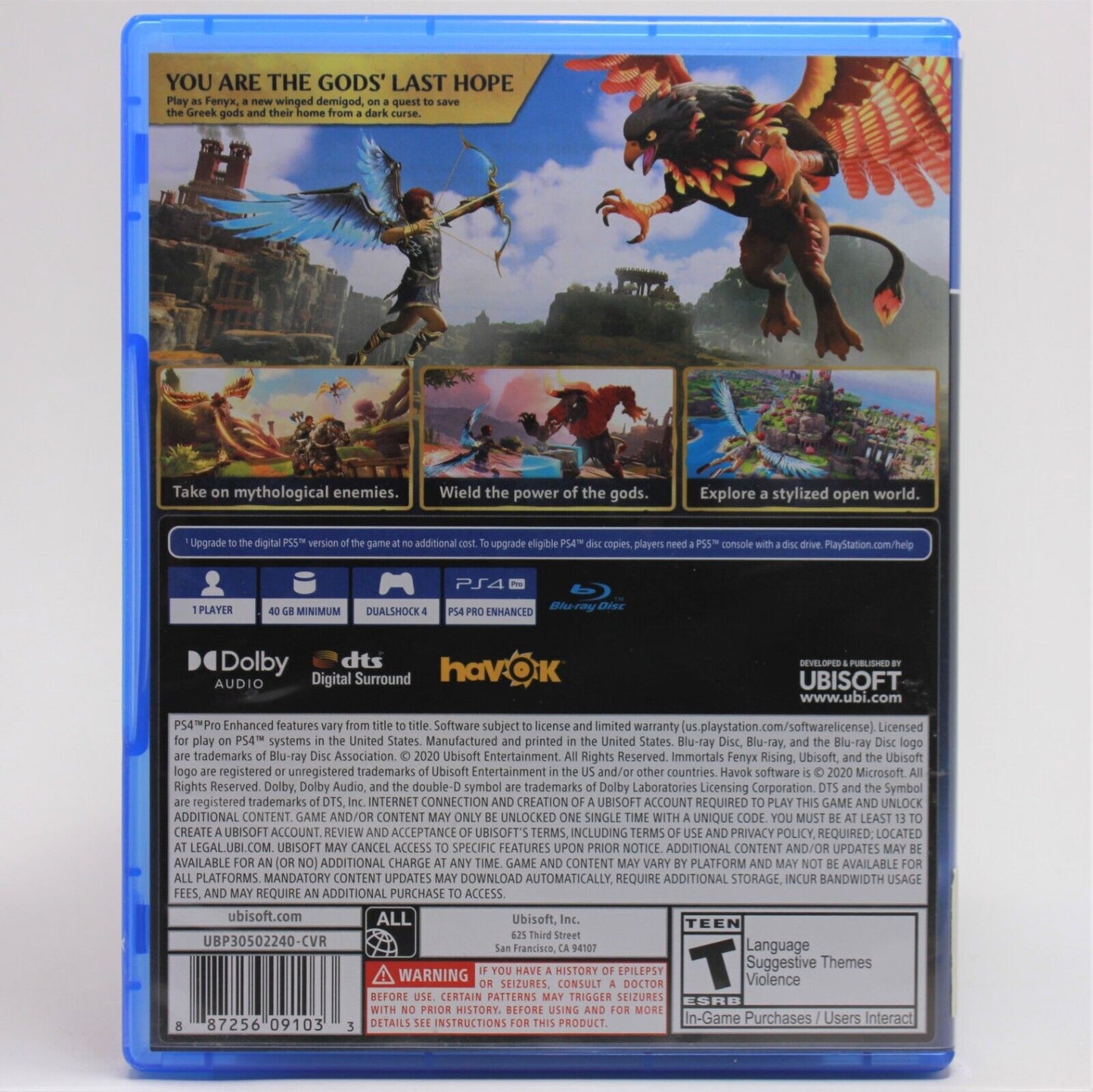 PS4 Immortals Fenyx Rising Pre-Owned