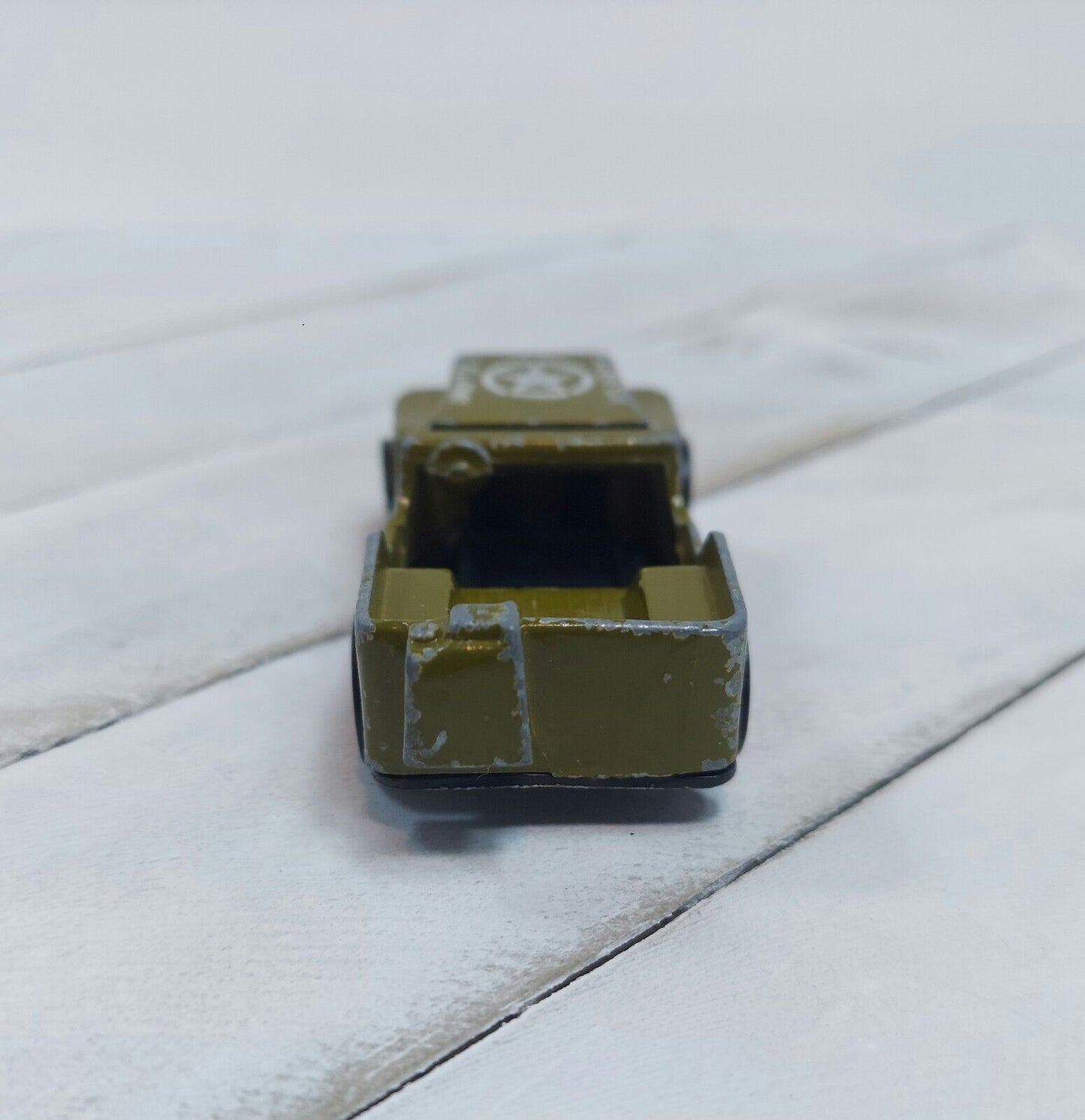 Vintage 1970 Hot Wheels US Army Gunslinger Jeep Redline Incomplete