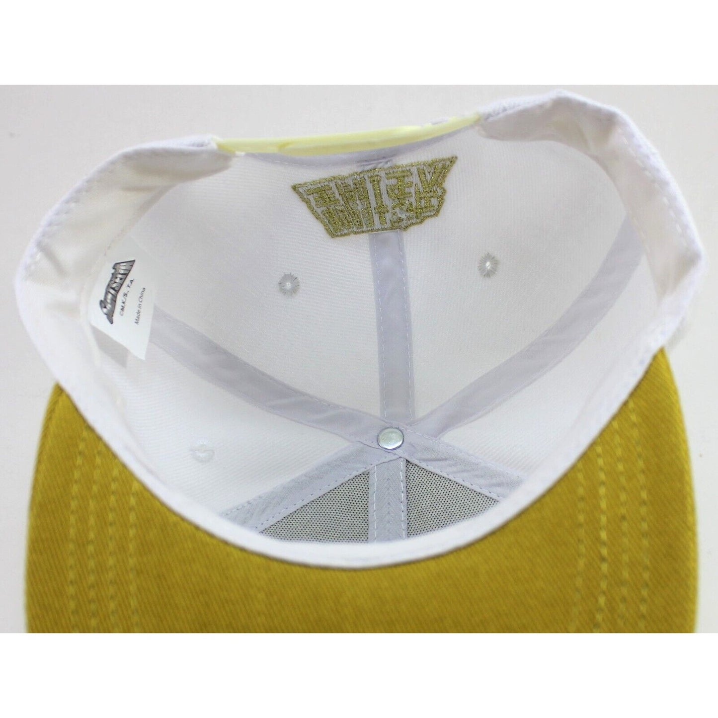 Saint Seiya White/Gold Snapback Hat Loot Crate Exclusive