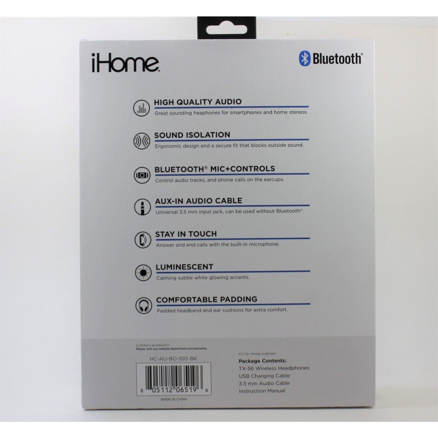 Tx-56 Matte Finish Premium Wireless Bluetooth Over-Ear Headphones