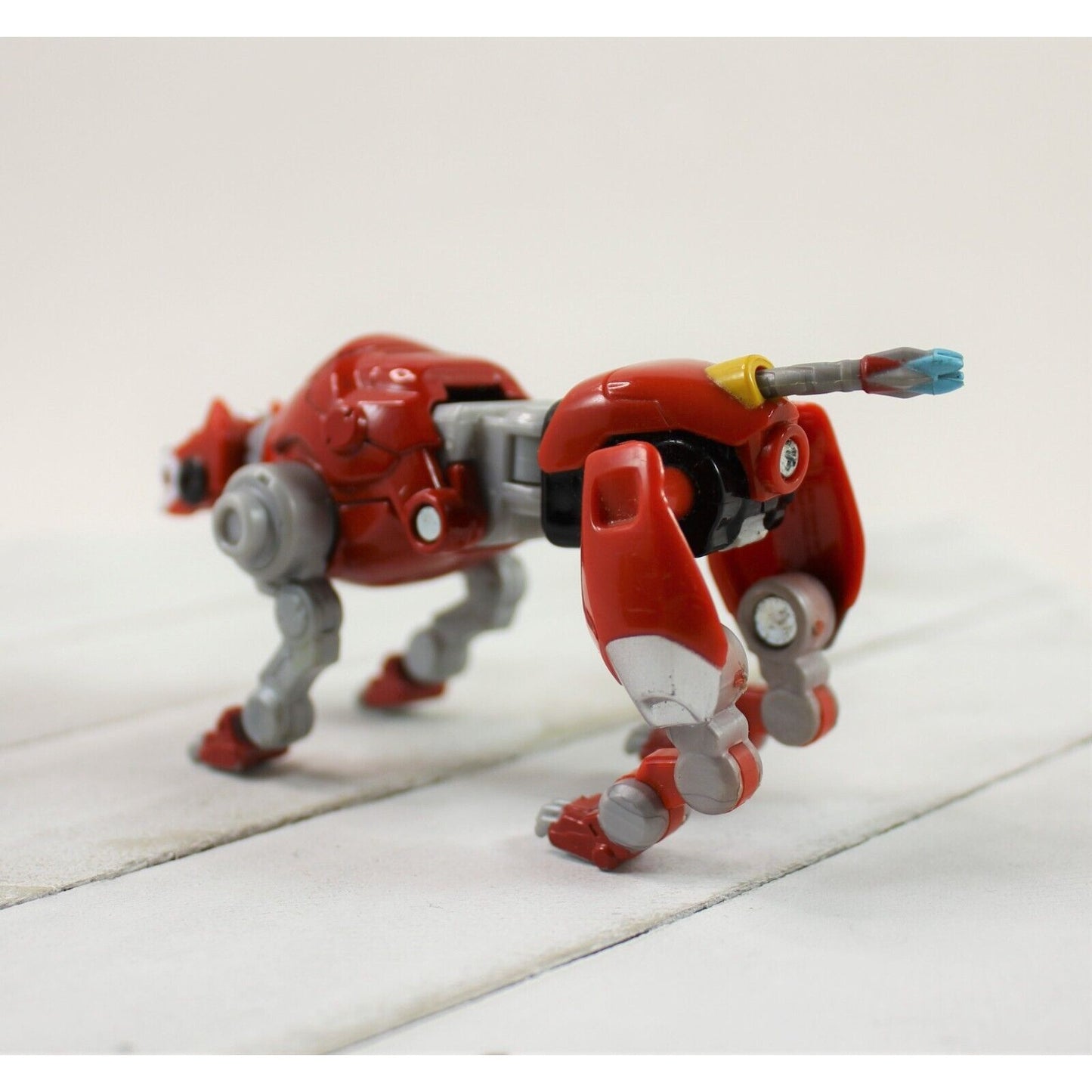 Playmates 2017 Voltron Legendary Metal Defender Die Cast Red Lion Action Figure