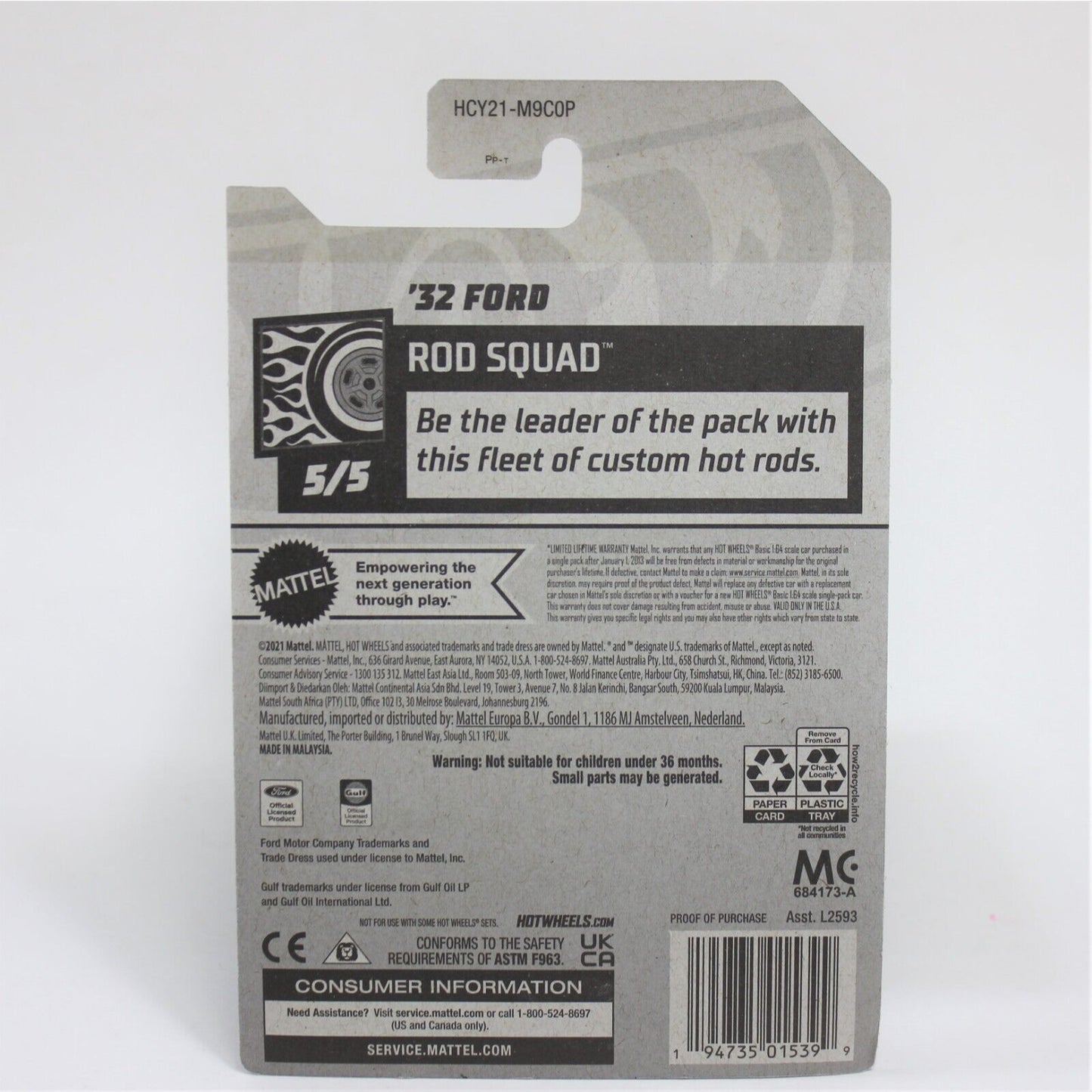 2022 Hot Wheels '32 Ford Super Treasure Hunt Rod Squad 5/5