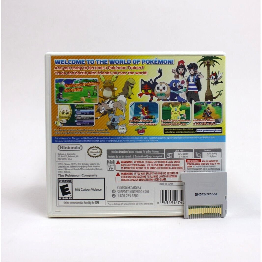 Pokémon Sun Nintendo 3DS