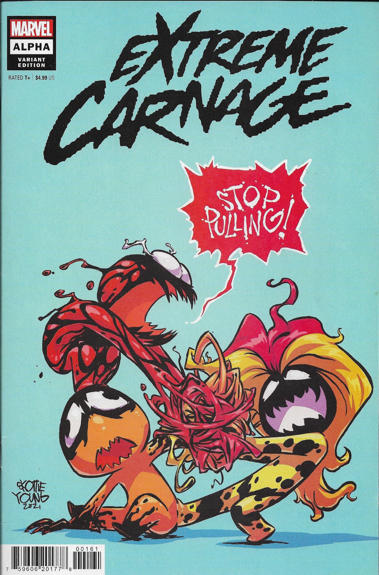 Extreme Carnage Alpha #1E Variant (Marvel 2021)