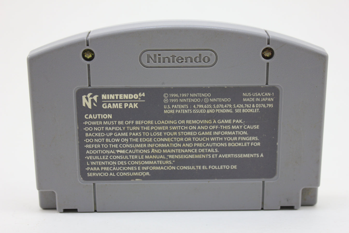 N64 Mortal Kombat Sub Zero