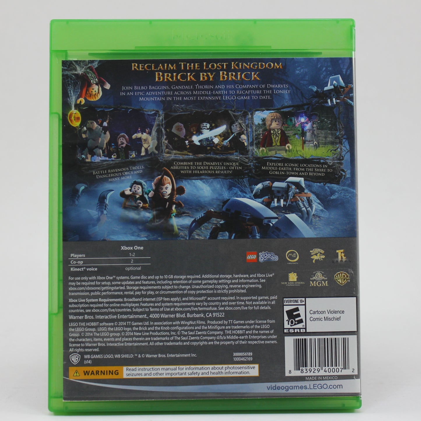 Xbox one Lego The Hobbit