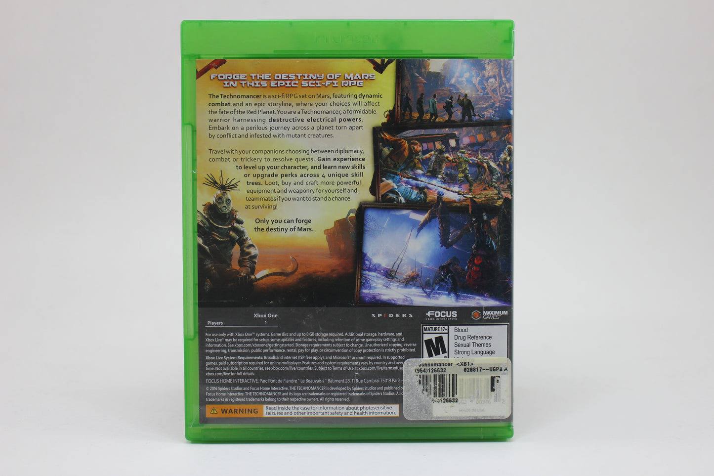 Xbox one The Technomancer