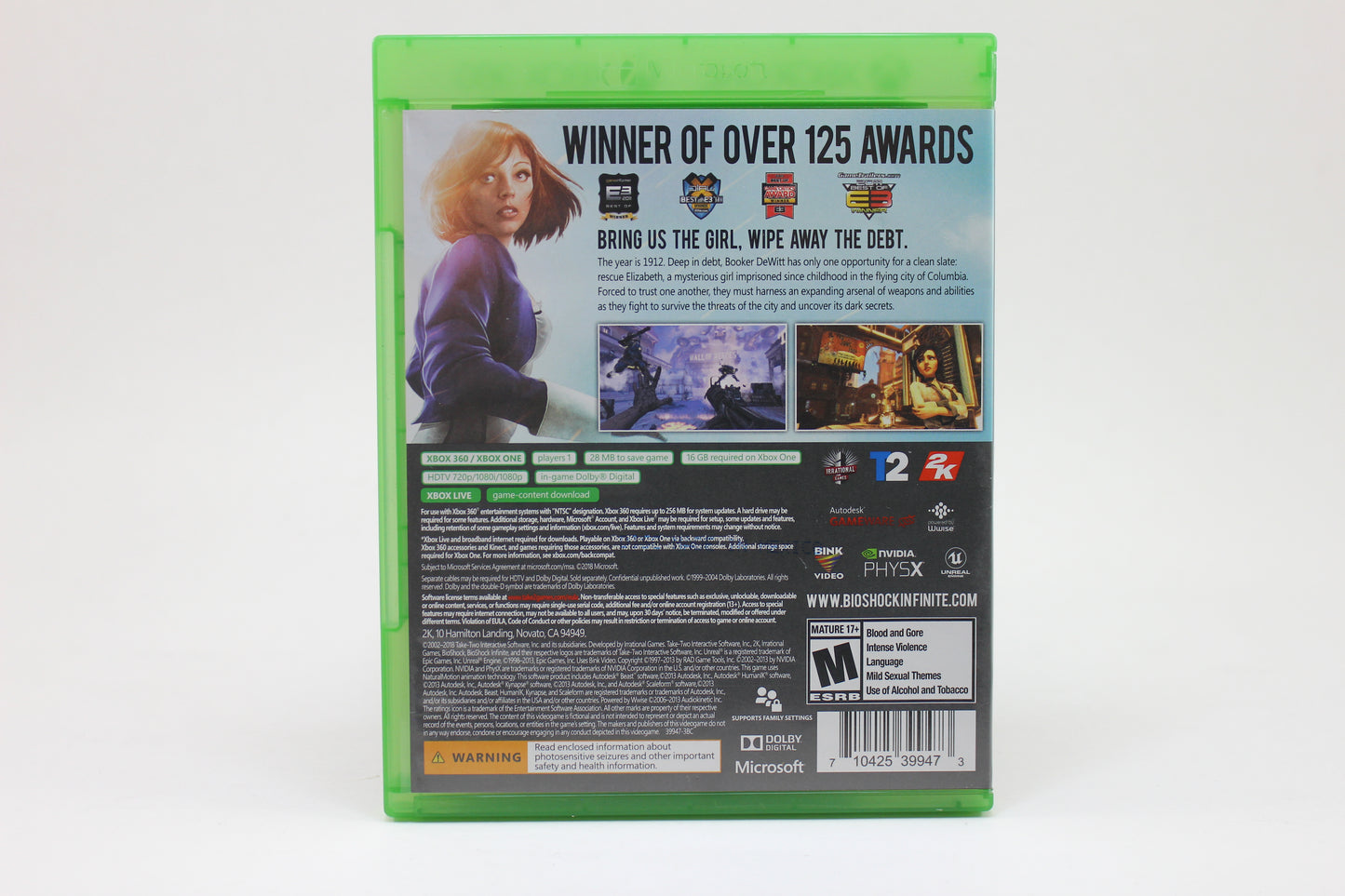 Xbox one Bioshock Infinite