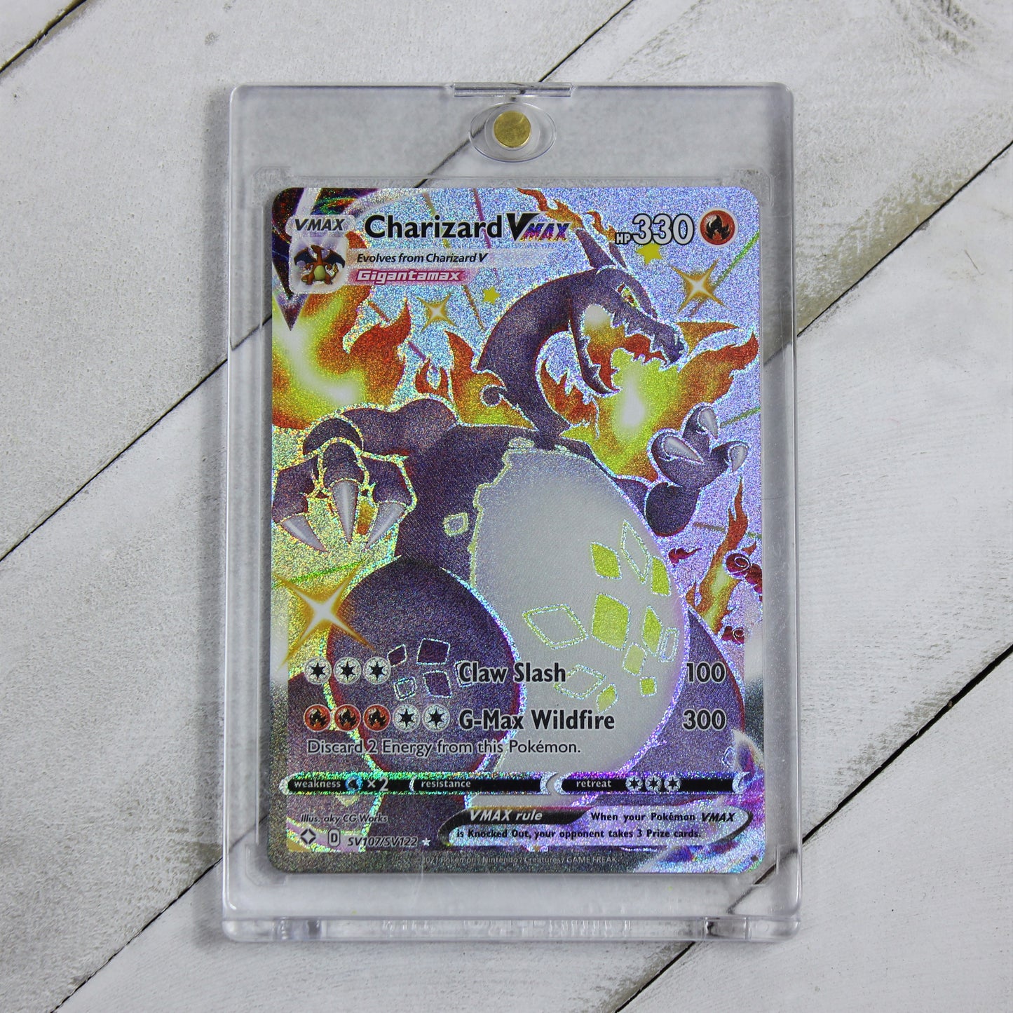 Charzard Vmax Shining Fate SV107/SV122