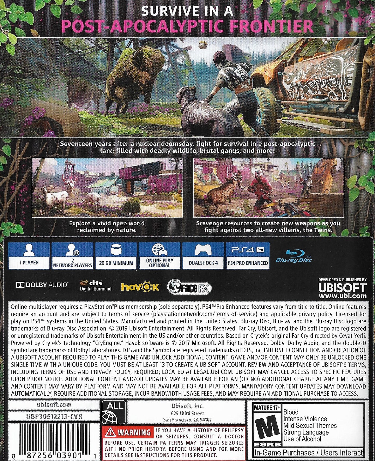 Ps4 Farcry New Dawn