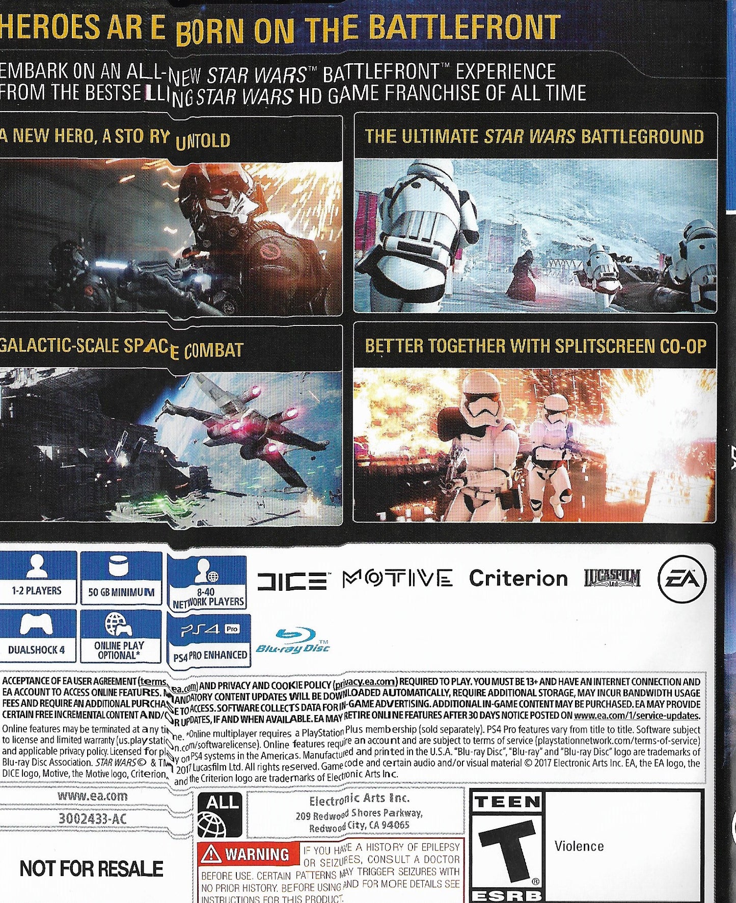 Ps4 Star Wars Battlefront II