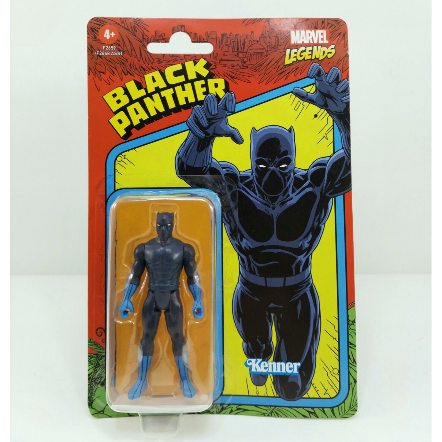 2022 Marvel Legends Retro Black Panther 3.75" Figure Hasbro Kenner