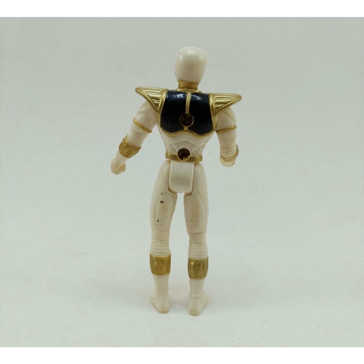 Vintage 1995 Saban Mighty Morphin Power Rangers White Ranger 4" Figure