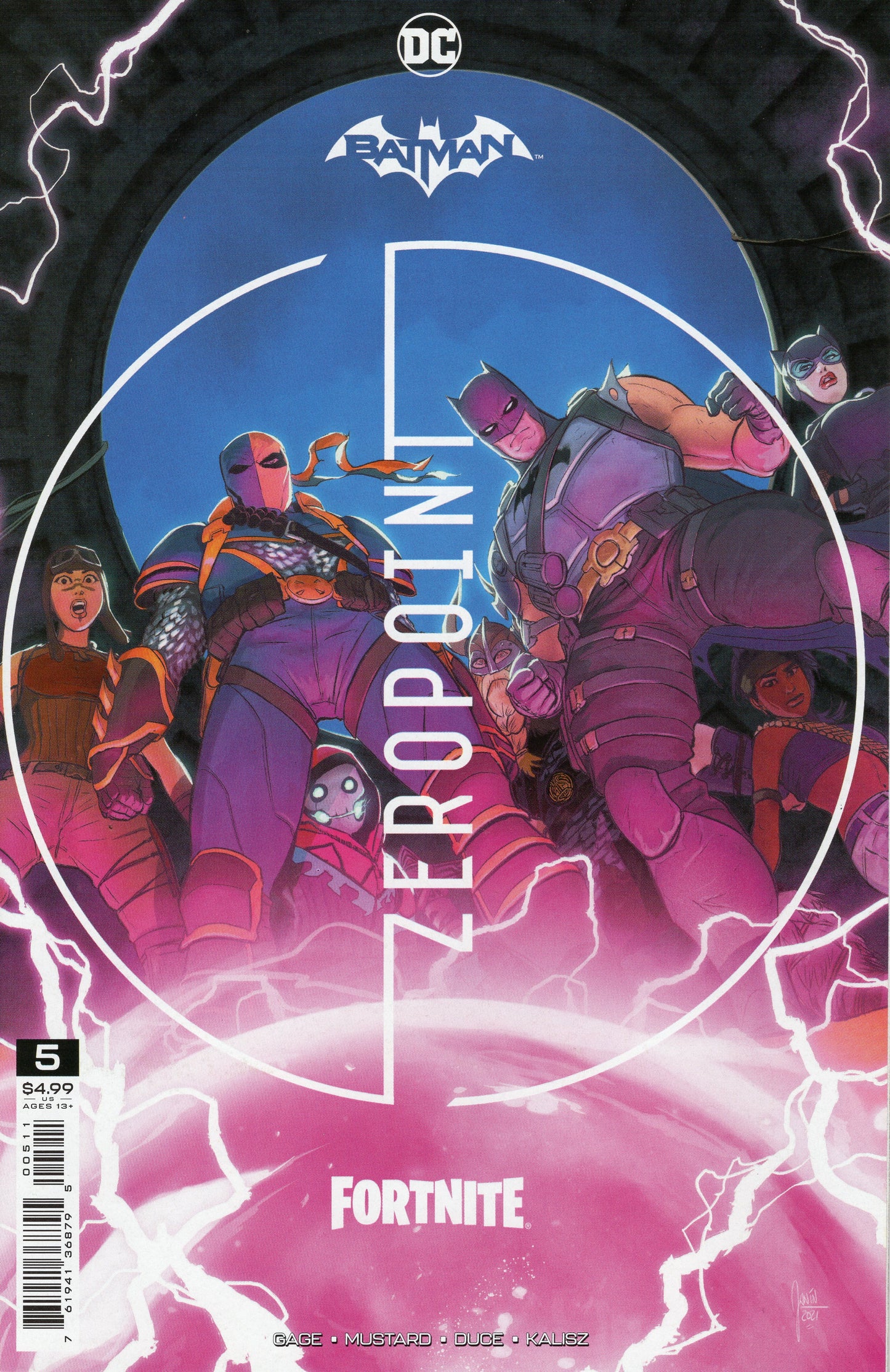 Batman Fortnite Zeropoint #5A (DC 2021)