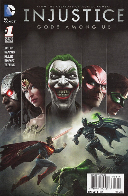 Injustice #1A 1st Printing Single Comic (DC Comics 2013)