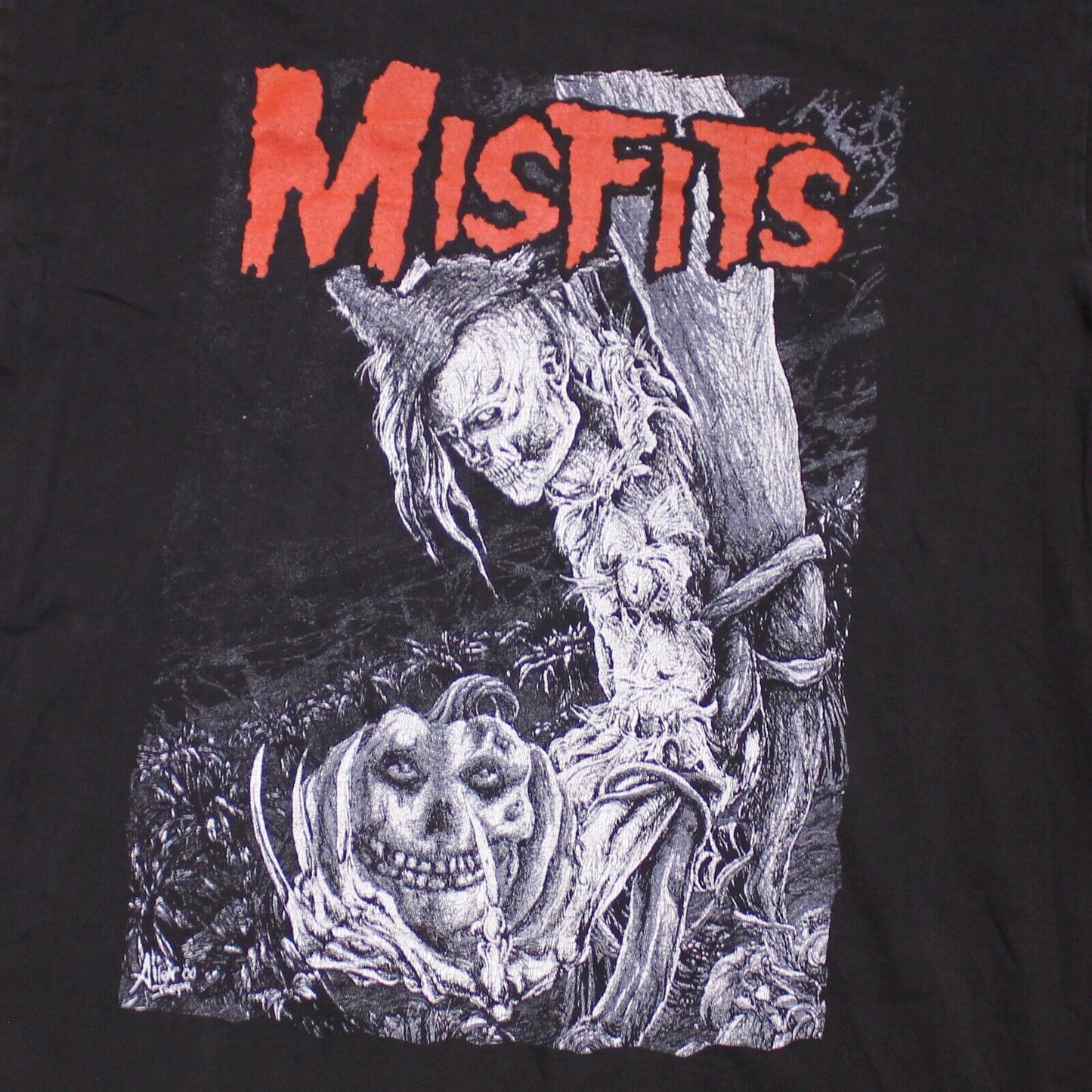 Vintage Misfits Band Promo Shirt Horror The Scarecrow Man- Men's Size M