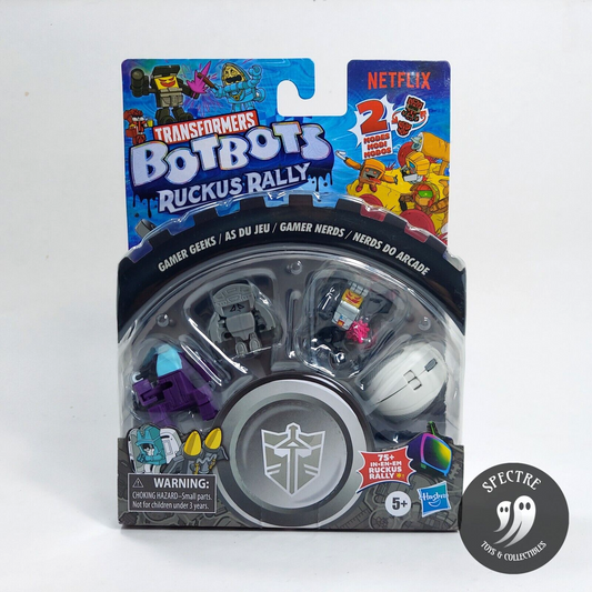 Transformers BotBots Ruckus Rally -Gamer Geeks (Series 6)