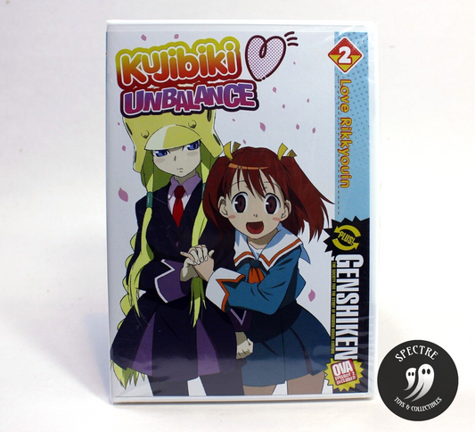 Kujibiki Unbalance - Vol. 2: Love Rikkyouin (DVD, 2008) Anime Brand New