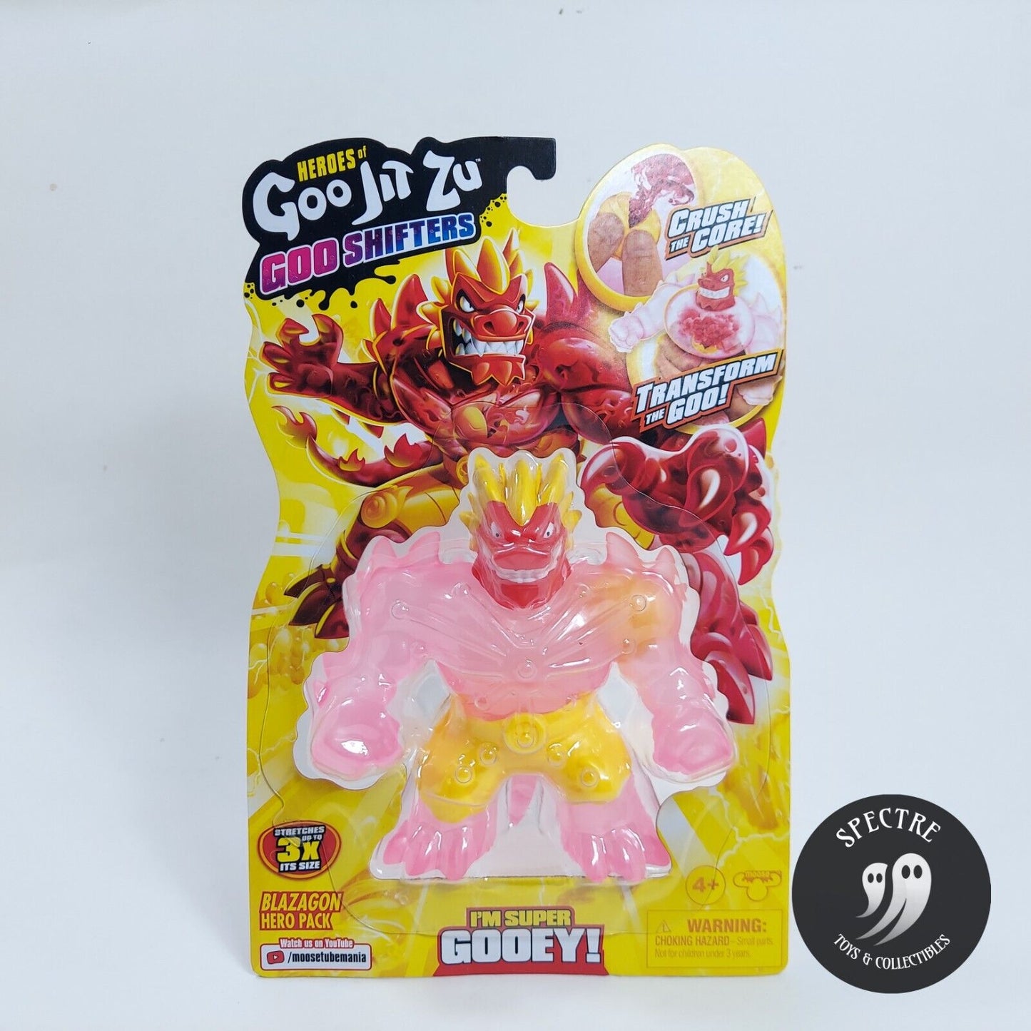 Heroes of Goo Jit Zu Goo Shifters Blazagon Hero Pack Action Figure Brand new