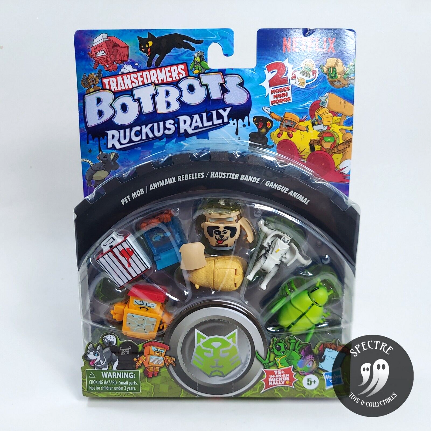 Transformers BotBots Ruckus Rally - Pet Mob (Series 6)