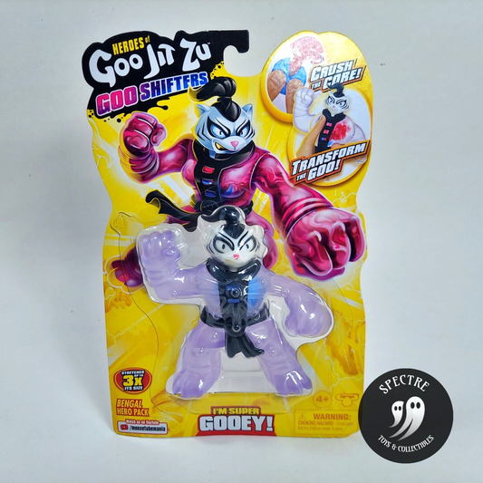 Heroes of Goo Jit Zu Goo Shifters Bengal Hero Pack Action Figure Brand new