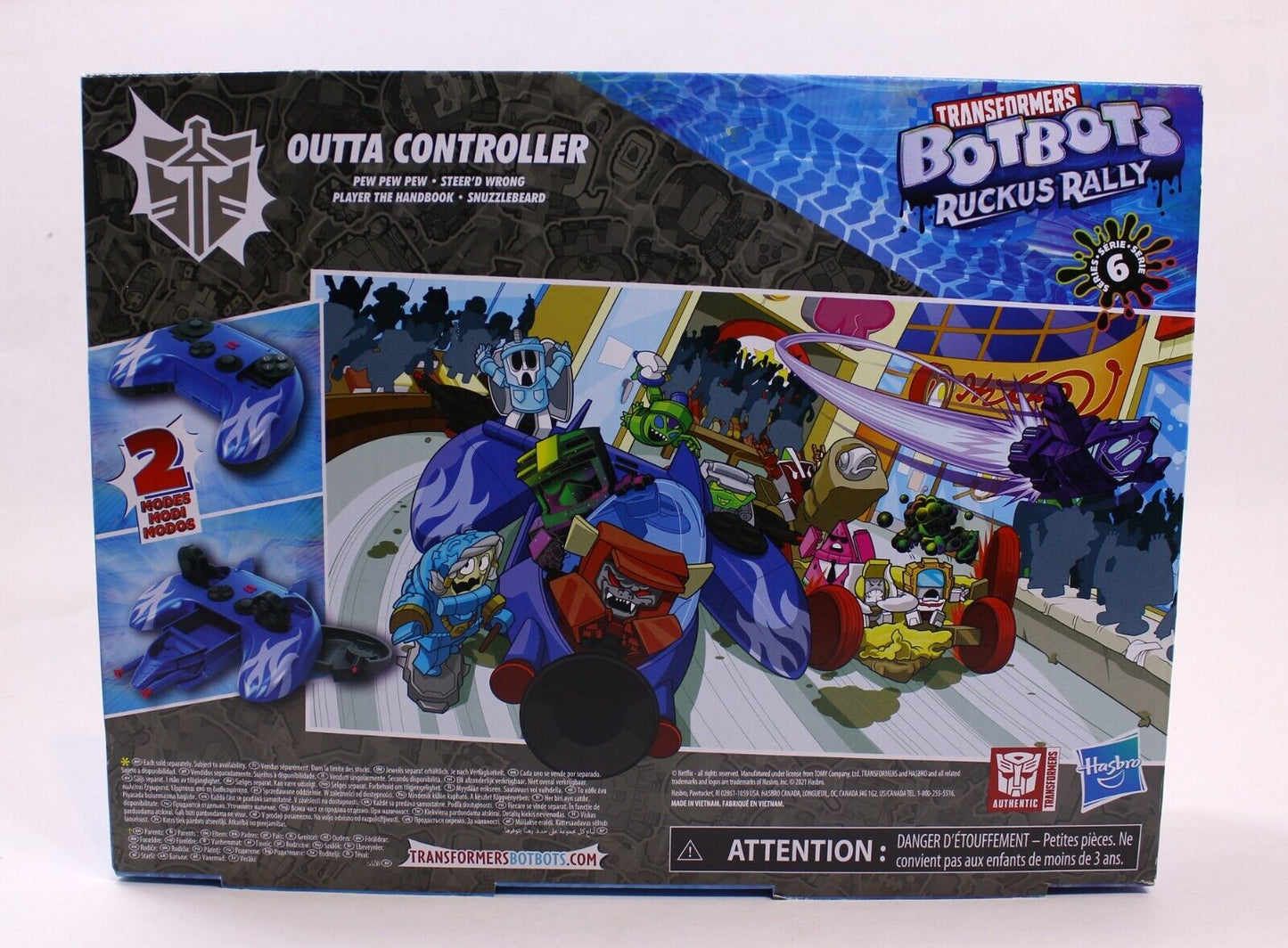 Transformers BotBots Ruckus Rally-Ruckus Rally Outta Controller