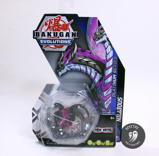 Bakugan Evolutions True Metal - Nillious (Black) Platinum Series