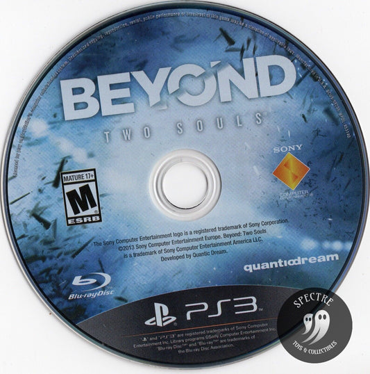 Beyond: Two Souls (PS3, 2013)- Disc Only