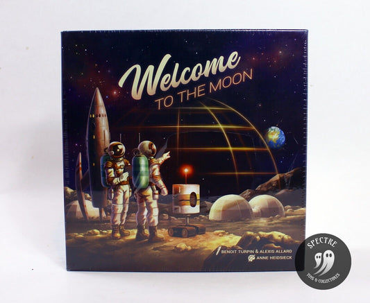 Welcome to the Moon! Blue Cocker Board Game-Brand New