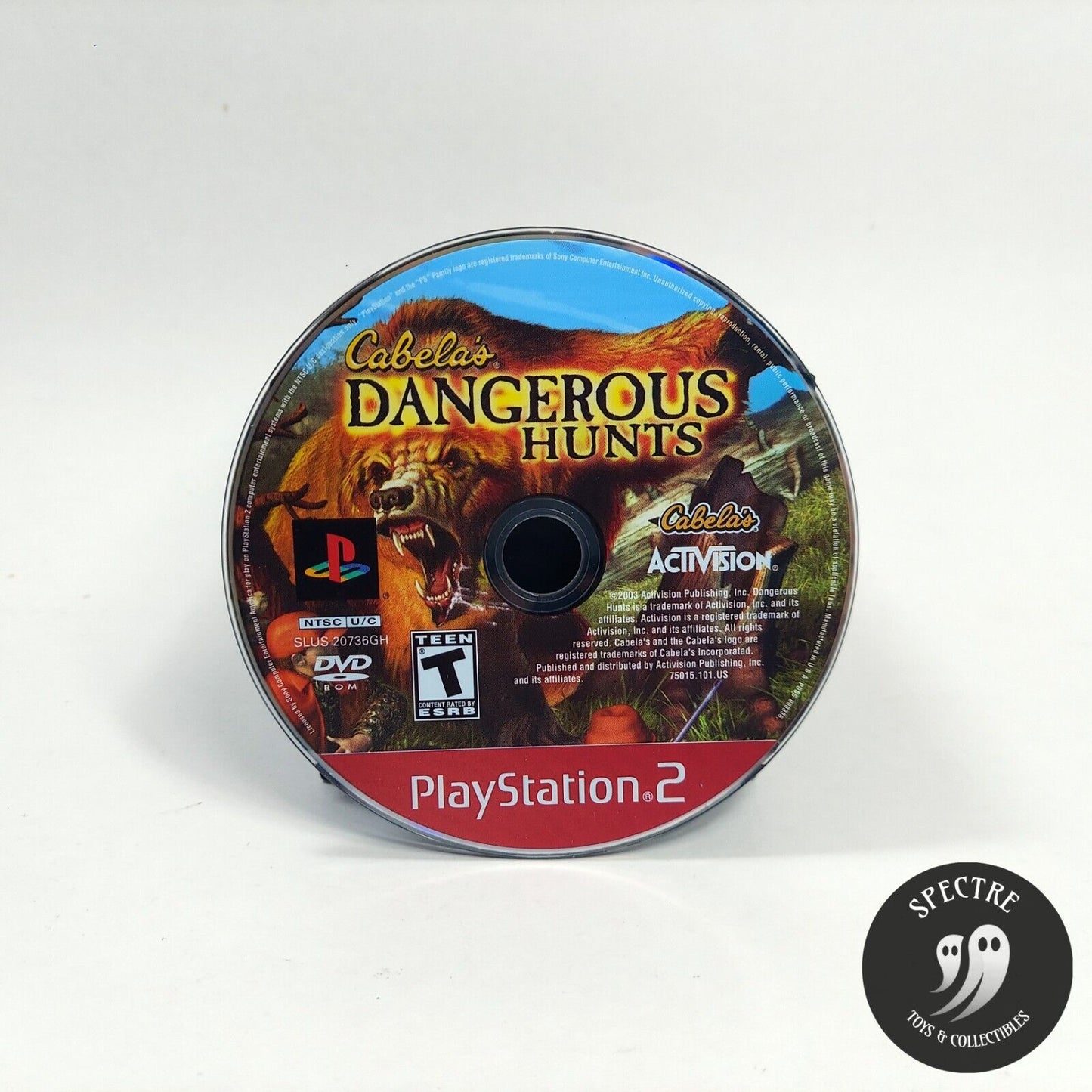 Cabela's Dangerous Hunts PlayStation 2 Greatest Hits (2003) U.S. Release