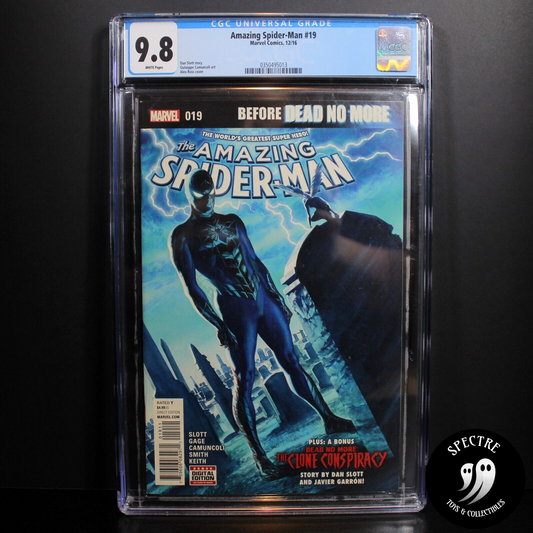 The Amazing Spider-Man #19A Alex Ross (Marvel 4th Series 2015) CGC 9.8 Graded