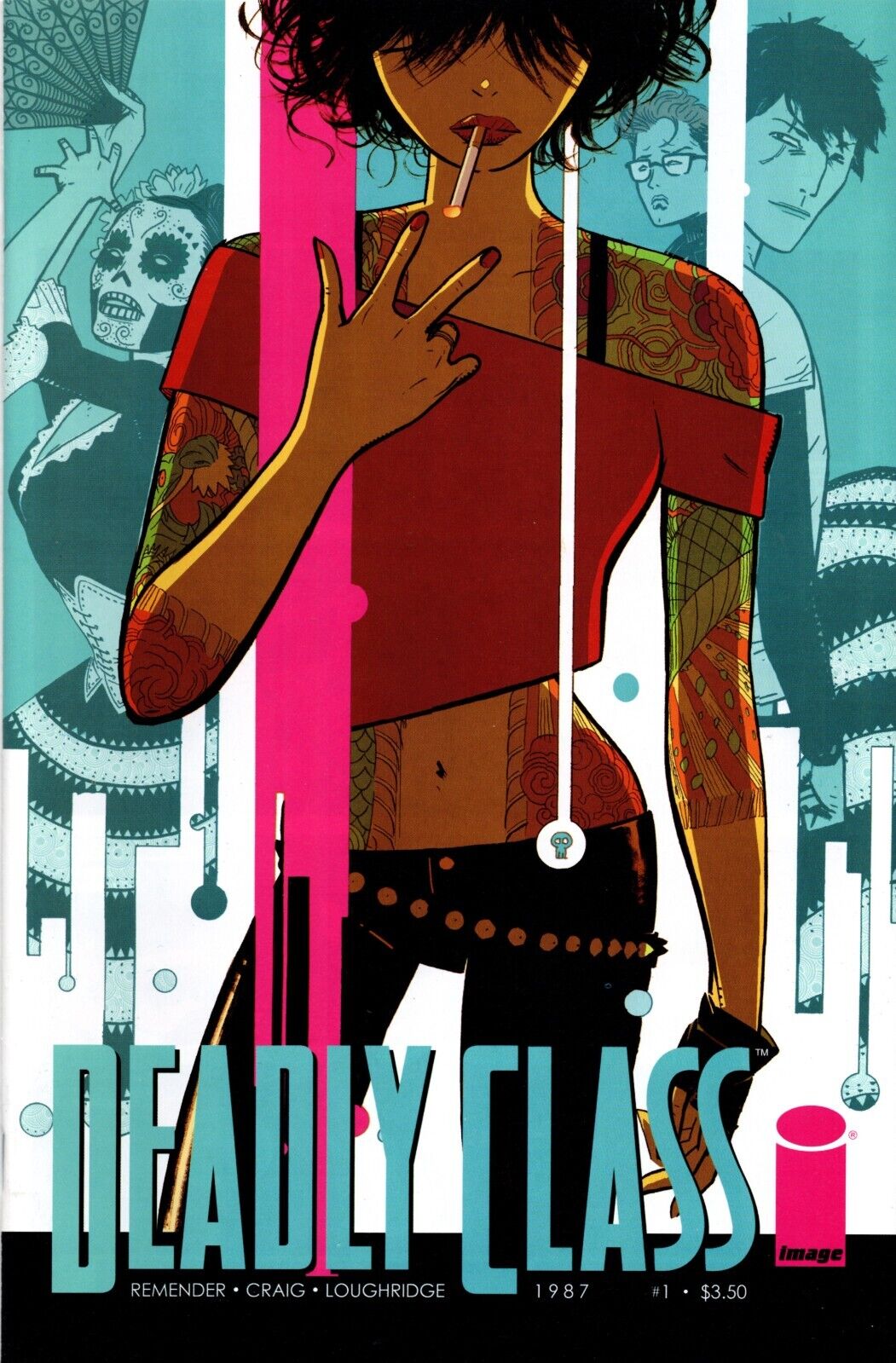 Deadly Class #1B Wes Craig Variant Single Comic (Image 2013)