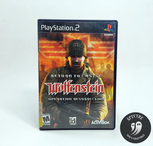 Return To Castle Wolfenstein PlayStation 2 (Case & Manual Only)U.S. Release