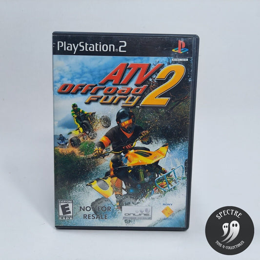 ATV Offroad Fury 2 (PlayStation 2, 2002) Not For Resale U.S. Release