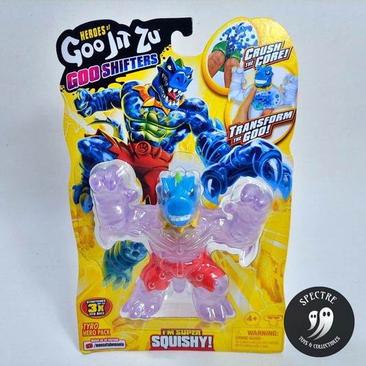 Heroes of Goo Jit Zu Goo Shifters Tyro Hero Pack Action Figure Brand new