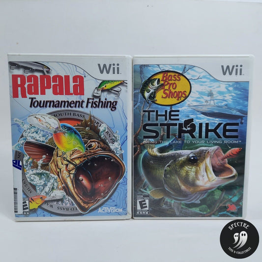 Rapala Tournament & Bass Pro Shop The Strike Nintendo Wii (2006) - Two Games