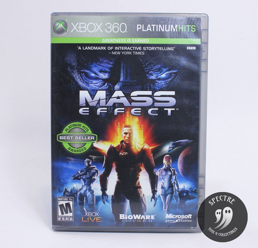 Mass Effect Platinum Hits & Mass Effect 2 Set (Xbox 360, 2010)- Complete 2 Games