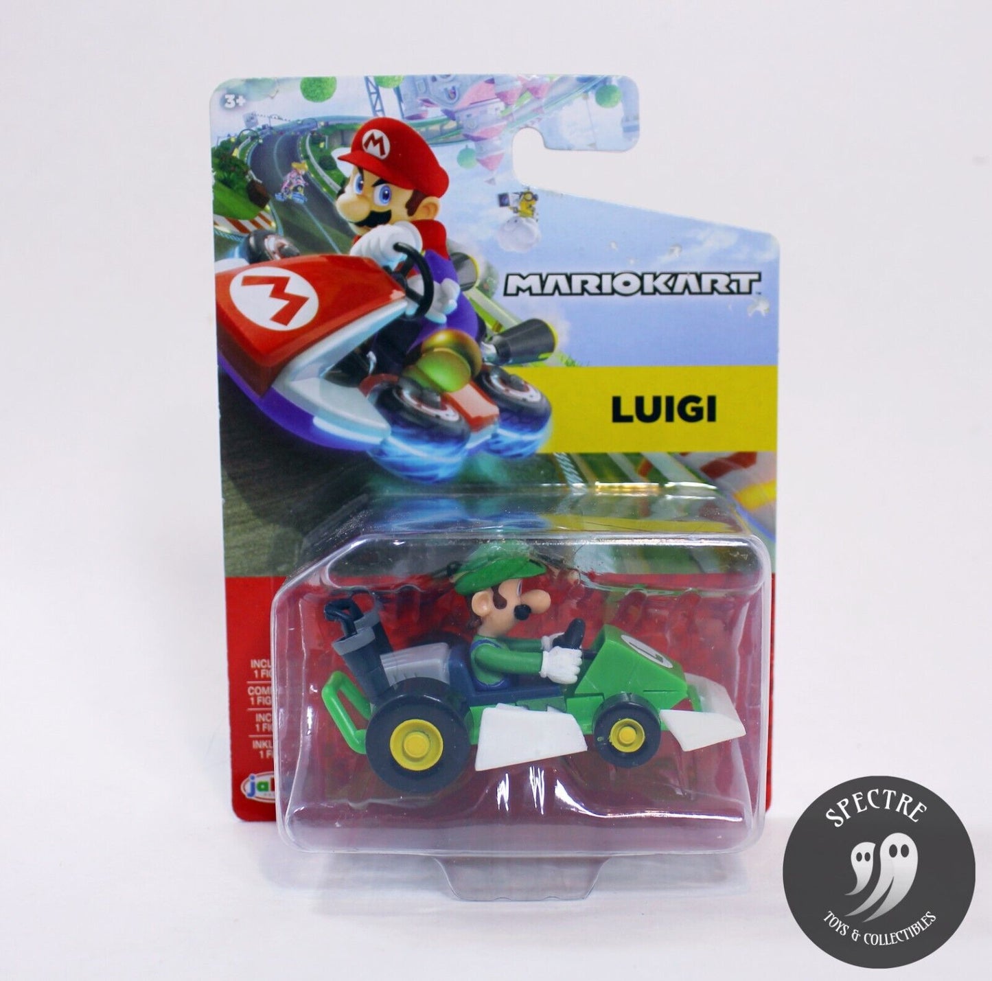 Nintendo Mario Kart Racer Luigi Figure - Jakks Pacific 2020 Brand New