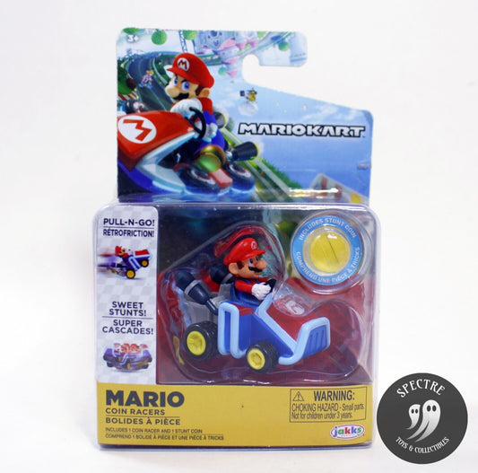 Nintendo Mario Kart Coin Racer Mario Figure - Jakks Pacific 2020 Brand New