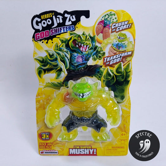 Heroes of Goo Jit Zu Goo Shifters Rock Jaw Hero Pack Action Figure Brand new