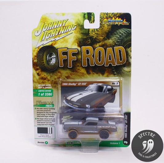 Johnny Lightning Street Freaks Off Road 1966 Shelby GT-350- Version A Release 1