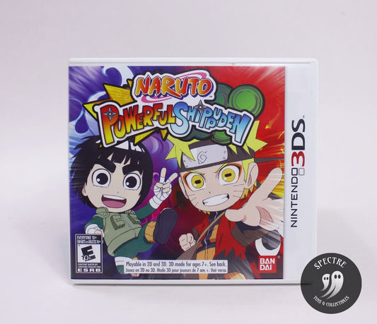 Naruto Powerful Shippuden (Nintendo 3DS, 2013)