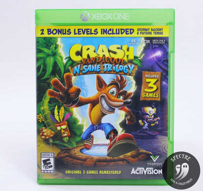 Crash Bandicoot N' Sane Trilogy (Xbox One, 2018)