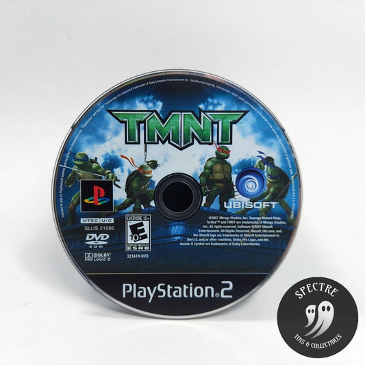 TMNT Teenage Mutant Ninja Turtles PlayStation 2 (2007) U.S. Release