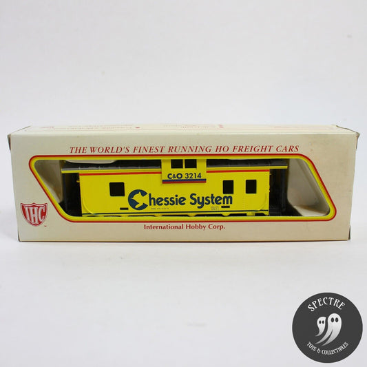 IHC Chessie System C & O Caboose #3214 HO Scale Train Model - In Box