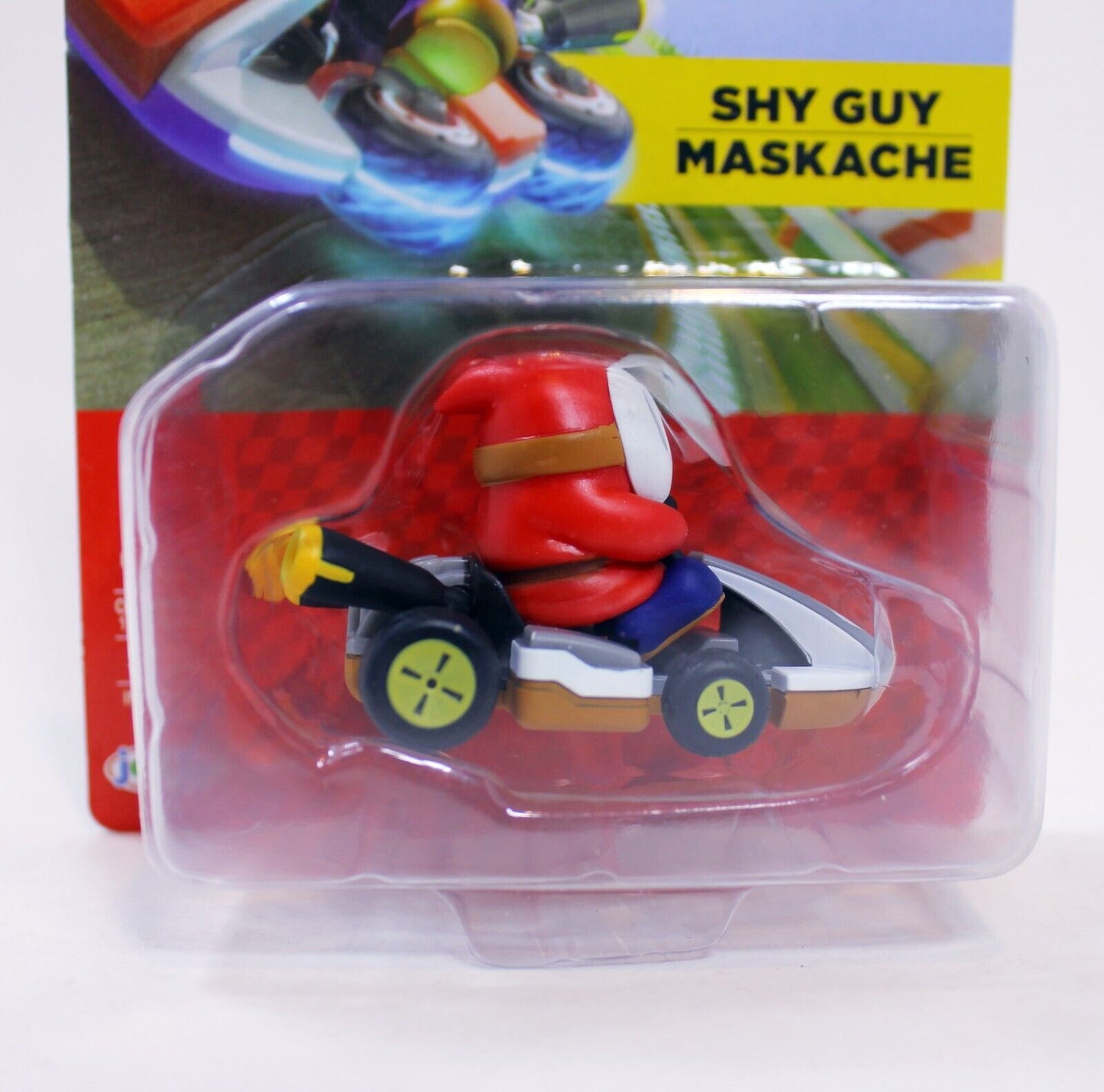 Nintendo Mario Kart Tape Racer Shy Guy Figure - Jakks Pacific 2020 Brand New