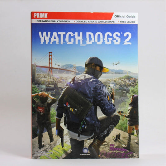 Prima Watch Dogs 2 Official Guide Paperback By Hodgson, David Pre-Owned