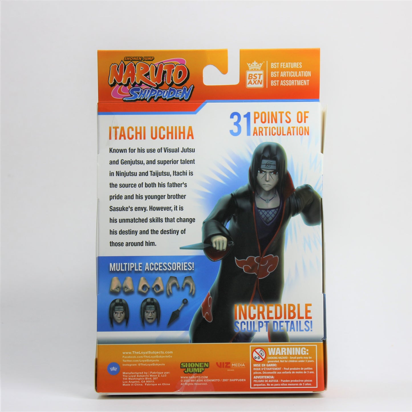 The Loyal Subjects Naruto Shippuden Itachi Uchiha Figure